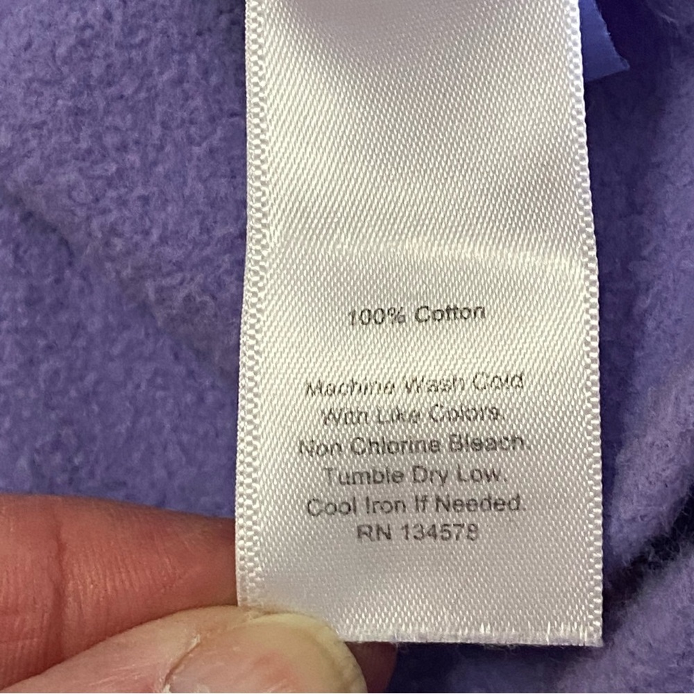 VINEYARD VINES / Purple Sweatshirt Size S(7-8) - Picture 4 of 10